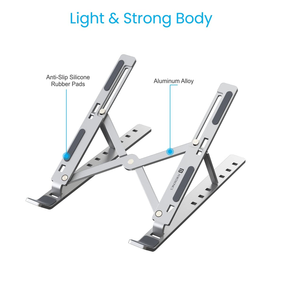 Portronics My Buddy K Portable Laptop Stand